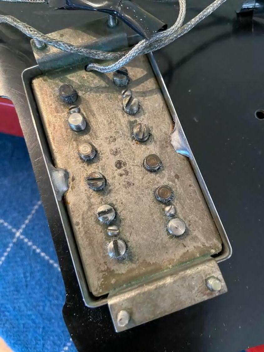 USED 1974 Fender Telecaster Deluxe Electric Guitar Refinish Fiesta Red