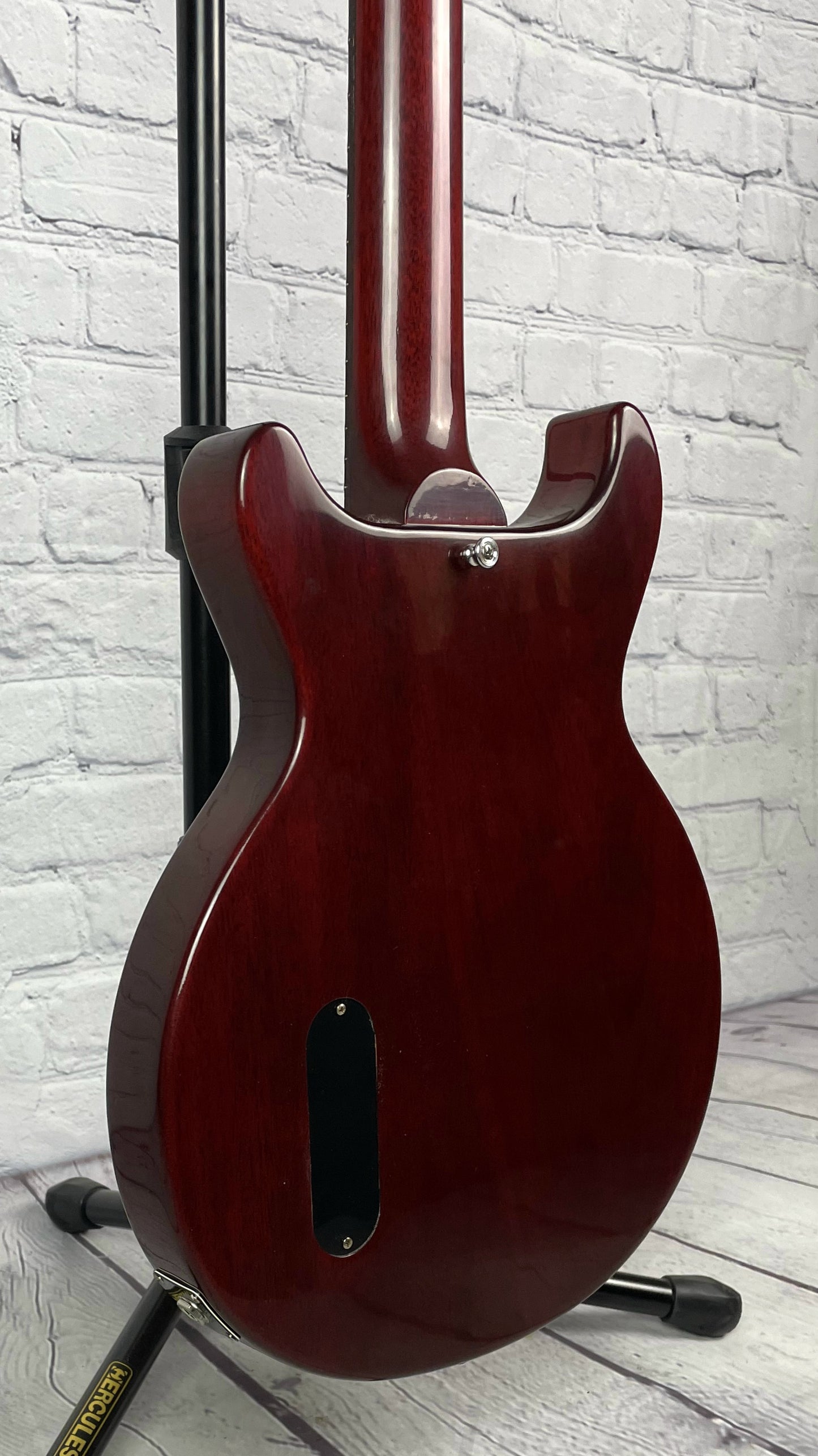 Gibson Custom Shop 1958 Les Paul Jr. Double Cutaway Reissue Electric Guitar Faded Cherry