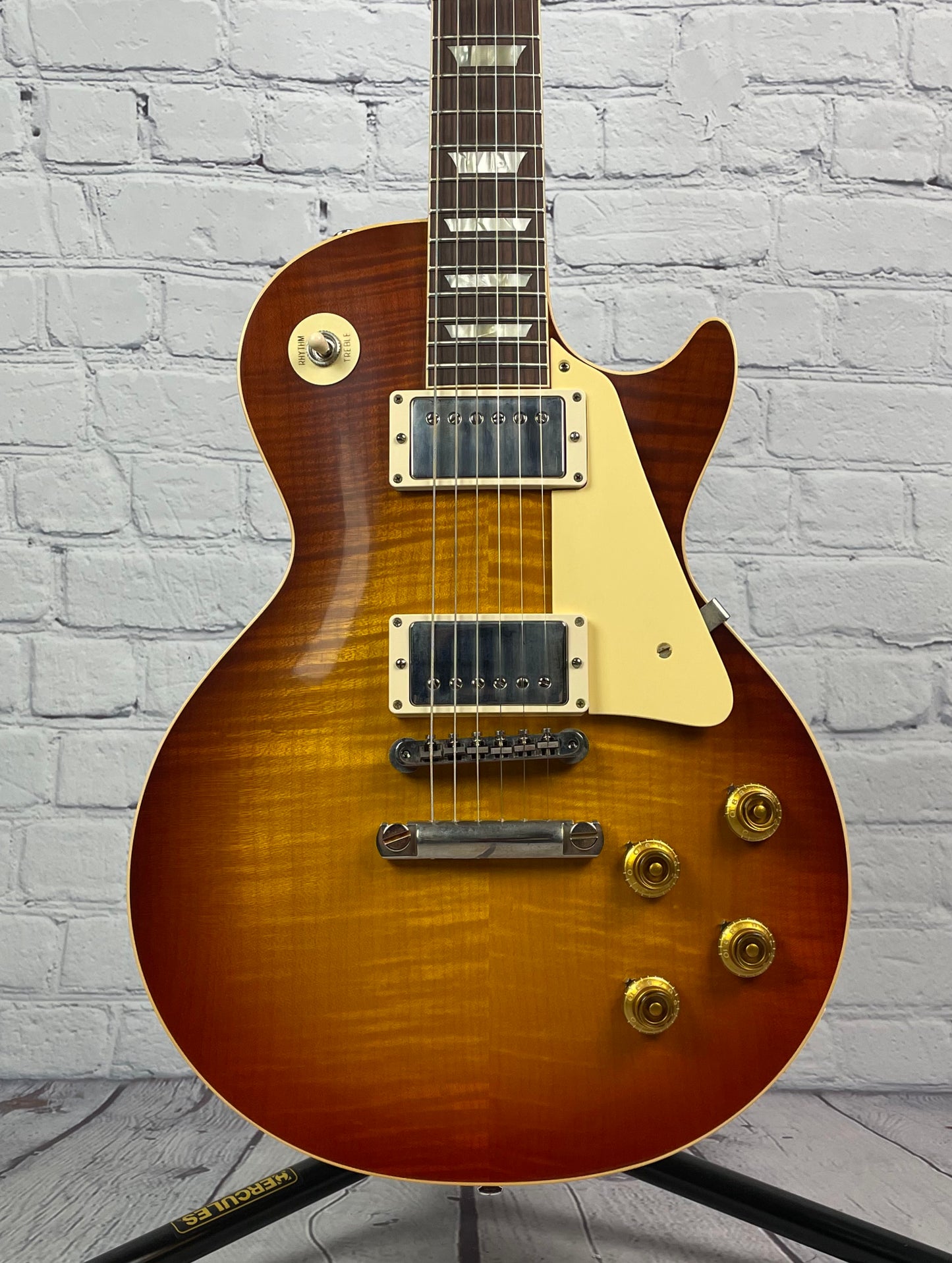 Gibson Custom Shop 1959 Les Paul Standard Electric Guitar Royal Tea Burst