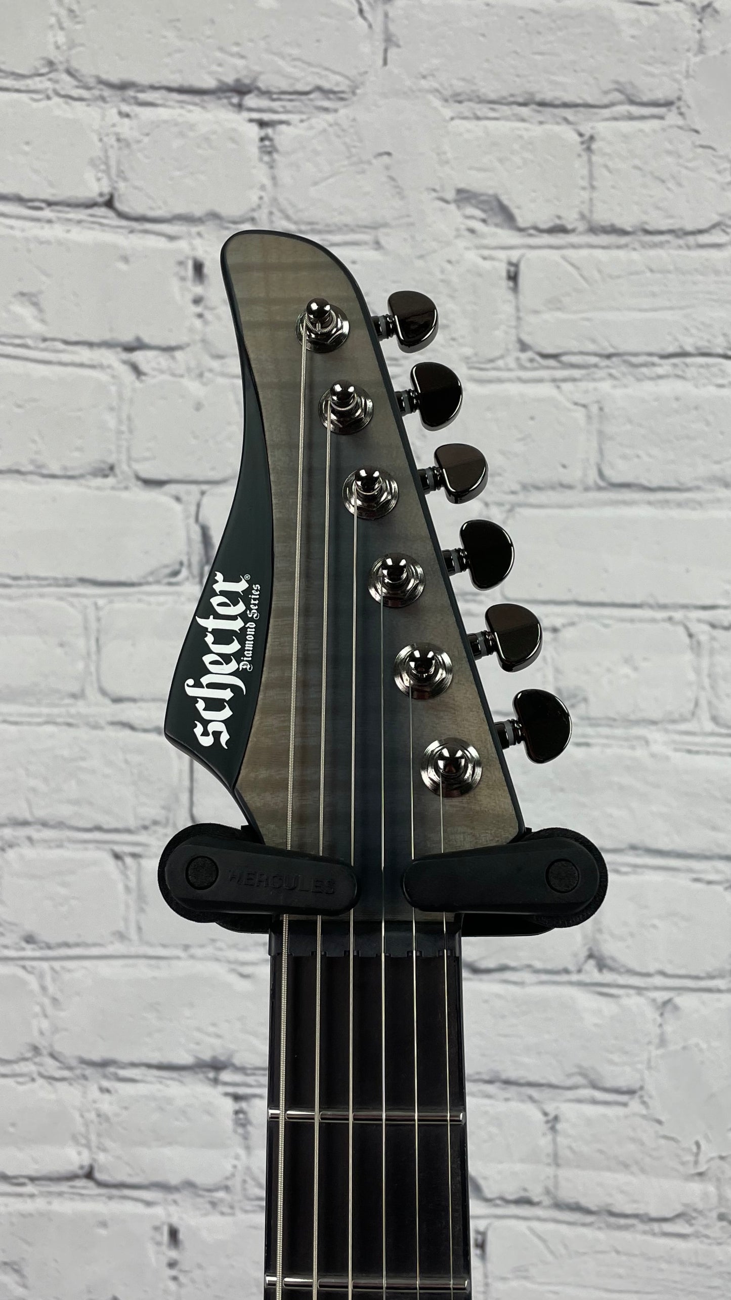 Schecter Banshee Mach 6 String Electric Guitar Evertune Fallout Burst