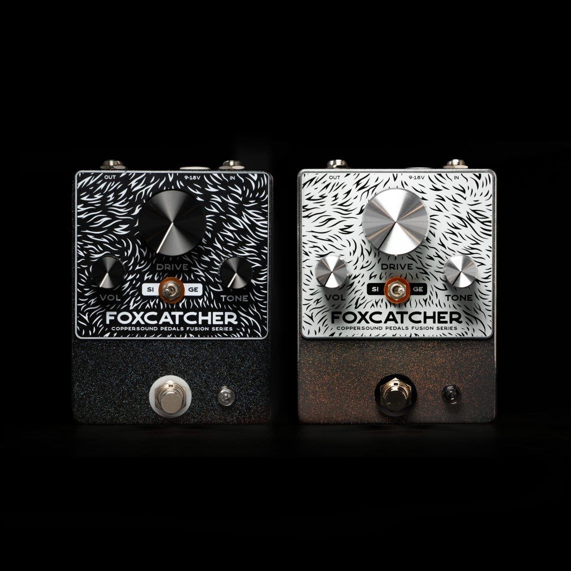 Coppersound Pedals Foxcatcher Fusion Series (Chrome Rainbow)