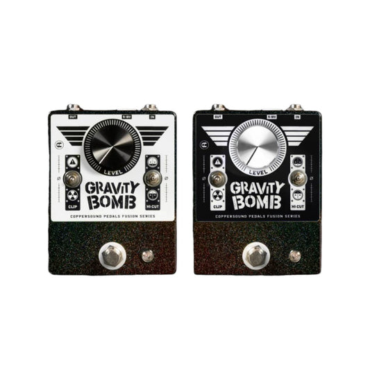 Coppersound Pedals Gravity Bomb Clean Boost & Mids Enhancer Pedal Fusion Series