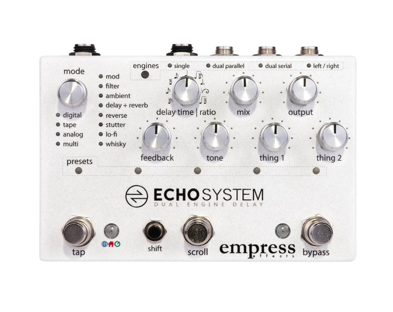 Empress Effects Echosystem Dual Engine Delay Pedal
