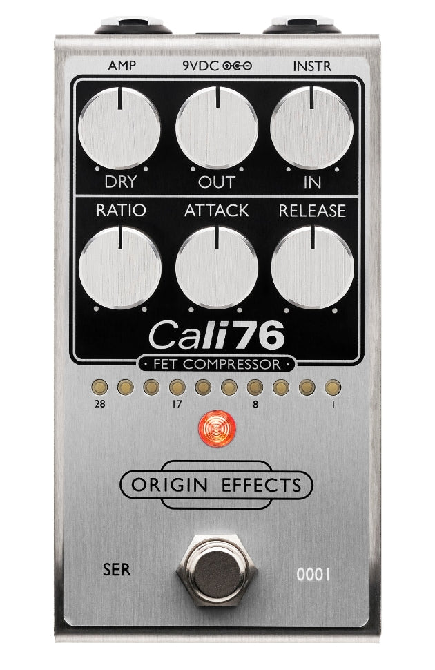 Origin Effects Cali76 FET Compressor Pedal Silver – Guitar Brando
