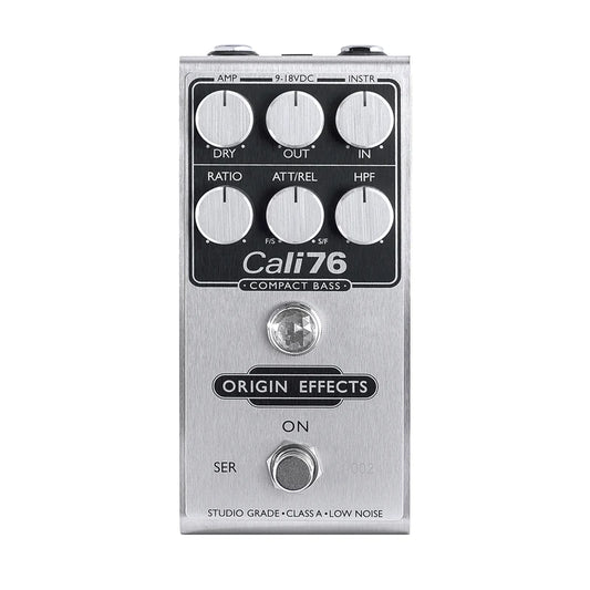 Origin Effects Cali76 Compact Bass Compressor Pedal (2024 FET)
