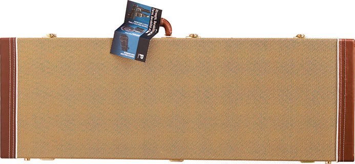 Profile Rectangular Hard Shell Electric Guitar Case Tweed