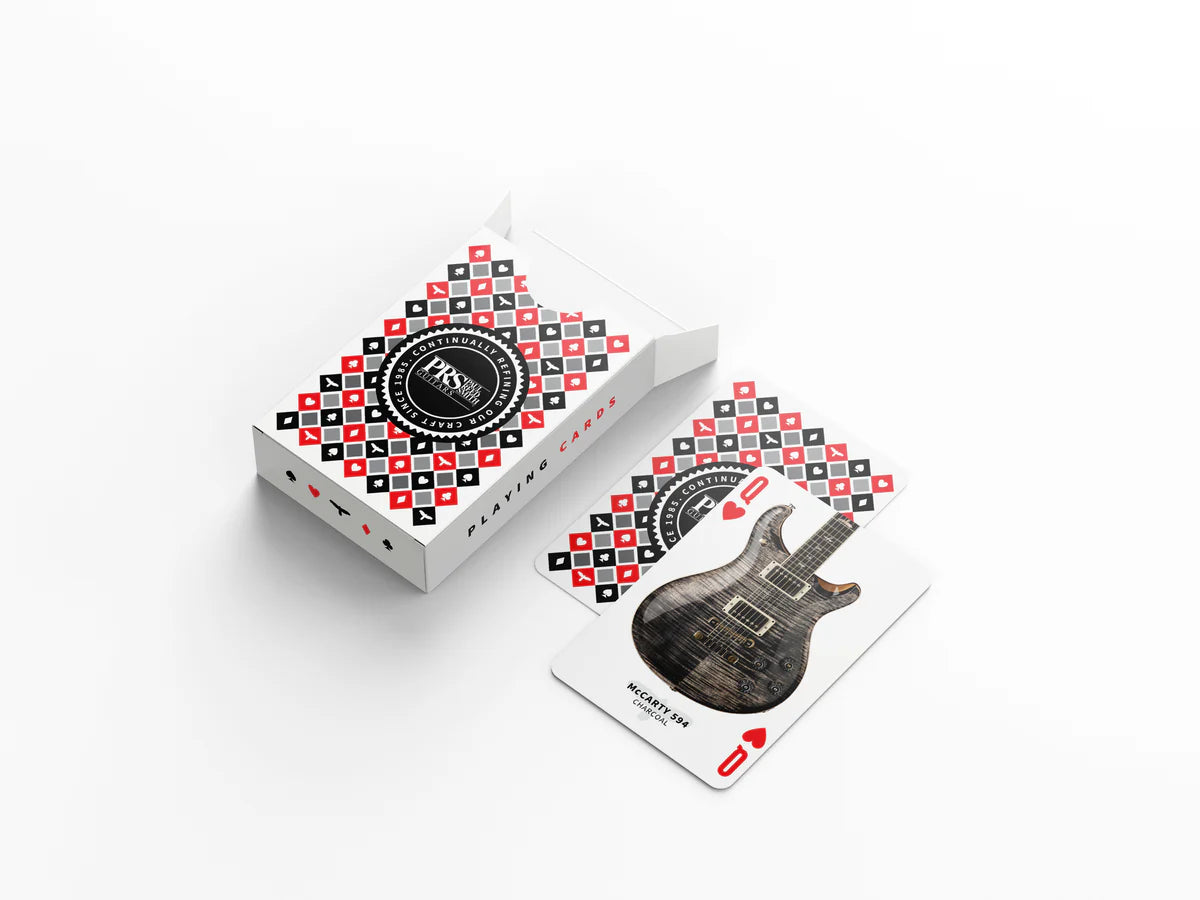 Paul Reed Smith PRS Guitars Official Playing Cards