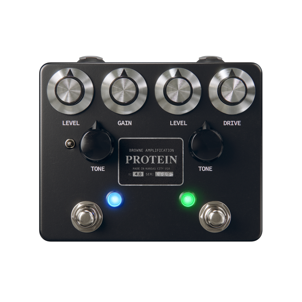 Browne Amplification Protein V4 Dual Overdrive Pedal Black