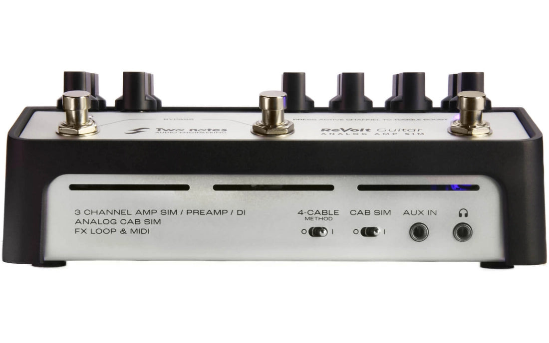 Two Notes Revolt Guitar Analog Amp Sim Pedal