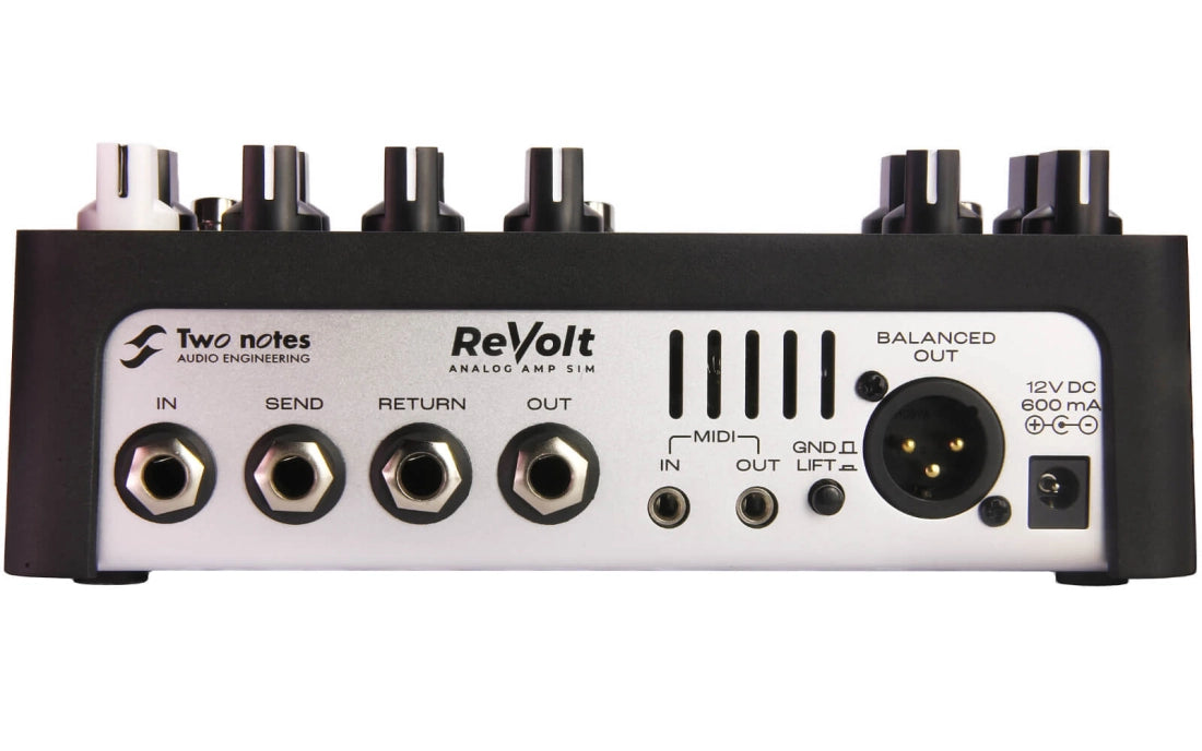 Two Notes Revolt Guitar Analog Amp Sim Pedal