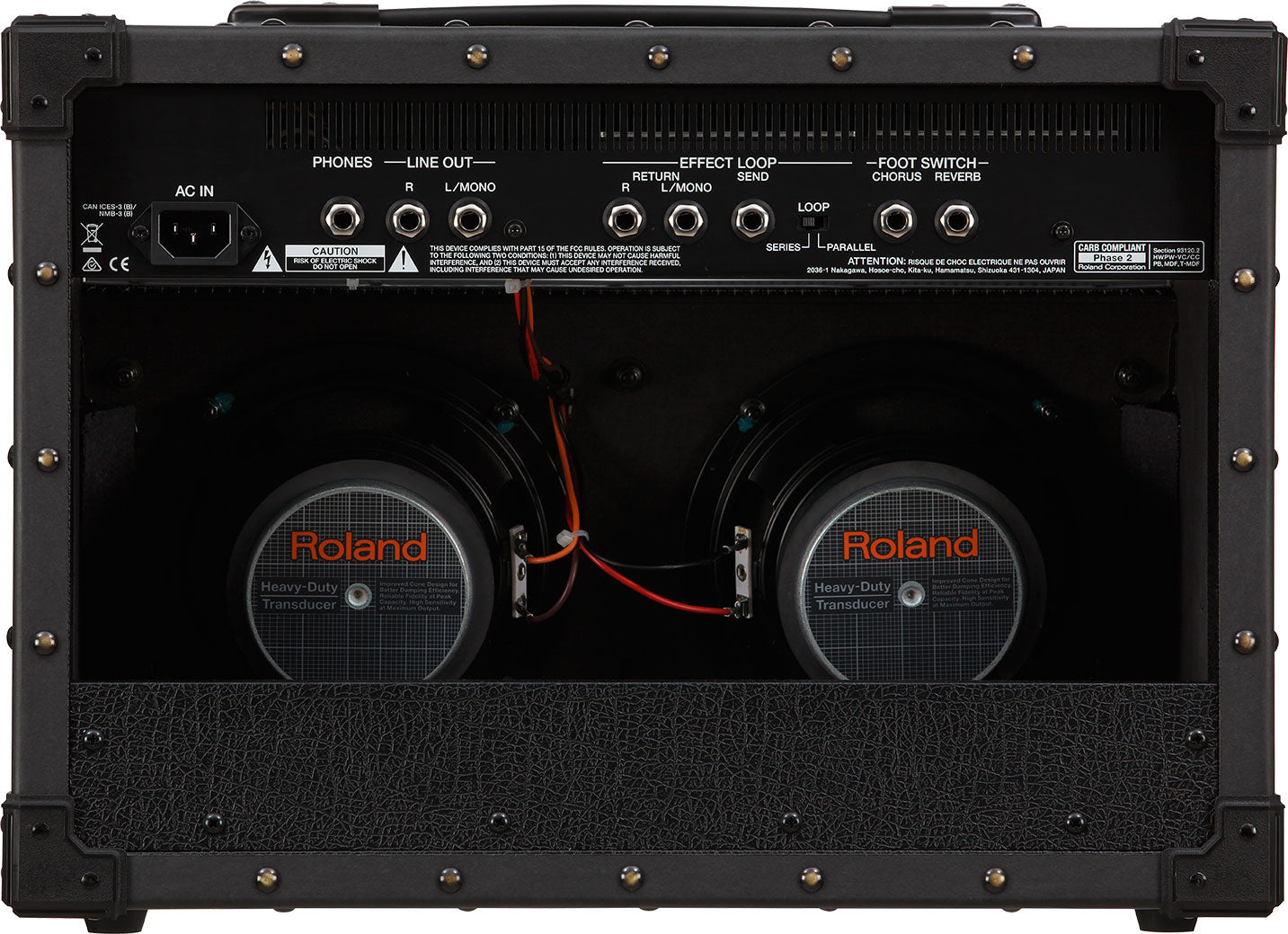 Roland JC-22 Jazz Chorus 30w Combo Amplifier Black