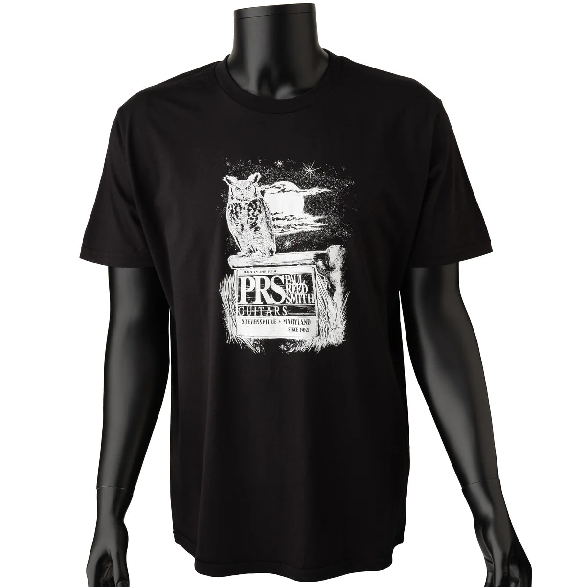Paul Reed Smith PRS Owl Vignetter T-Shirt Black