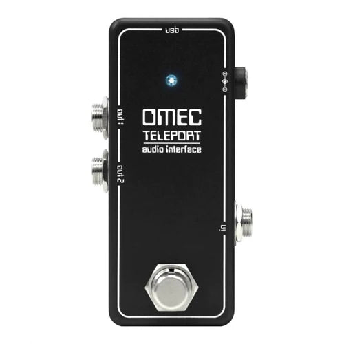 interfacer pedal Orange Amplifiers OMEC Teleport Guitar Audio Interface Pedal – Guitar Brando