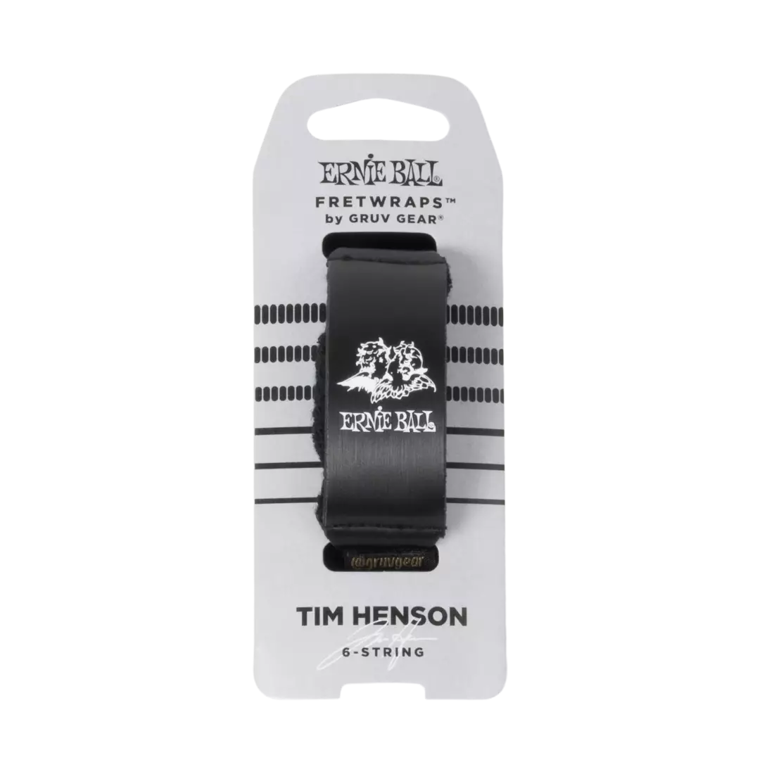 Ernie Ball Tim Henson Fret Wrap by Gruv Gear String Dampener Black
