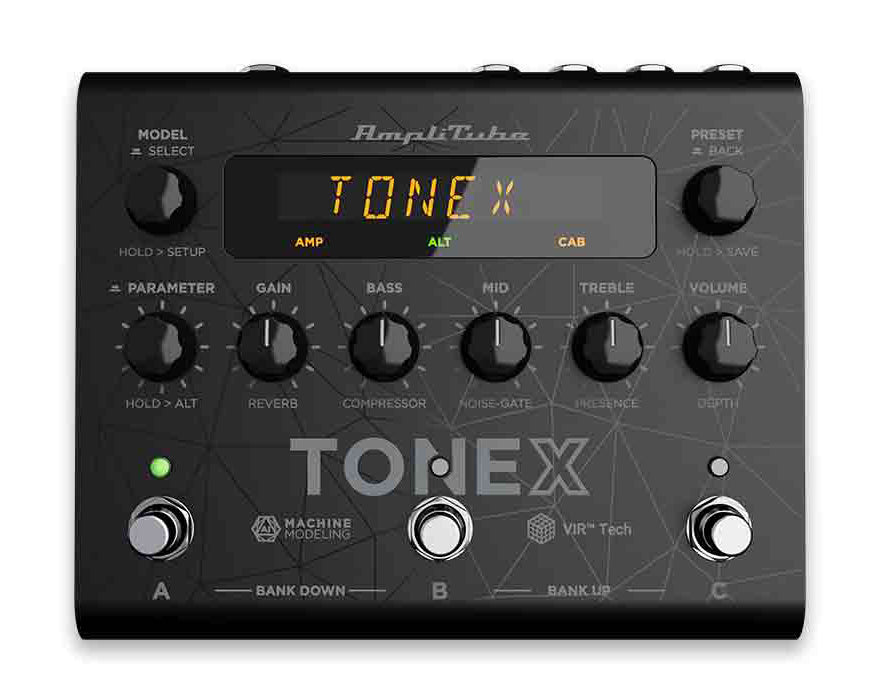 Amplitube Tonex Amp Modeling Pedal – Guitar Brando