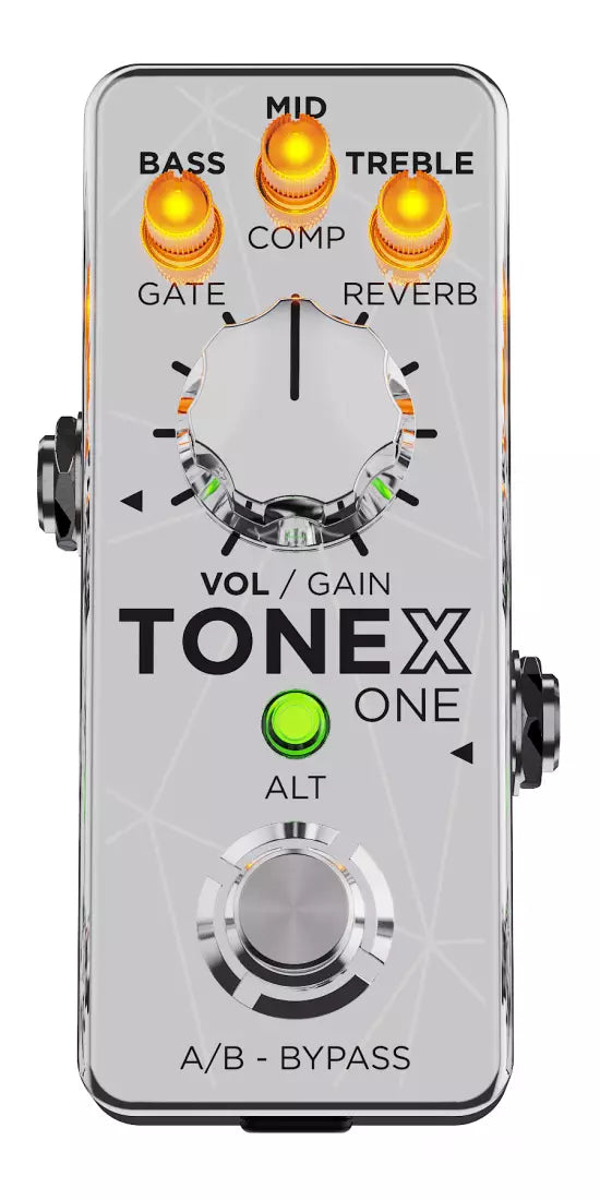 IK Multimedia TONEX ONE Joe Satriani Limited Edition Pedal Chrome