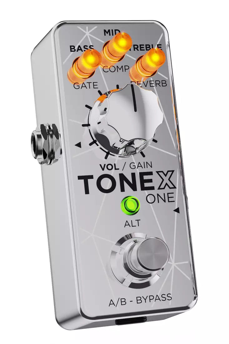 IK Multimedia TONEX ONE Joe Satriani Limited Edition Pedal Chrome