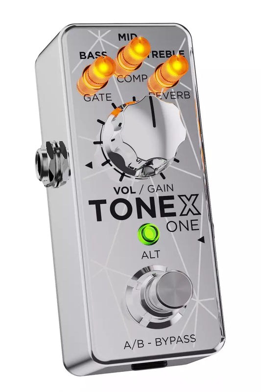 IK Multimedia TONEX ONE Joe Satriani Limited Edition Pedal Chrome