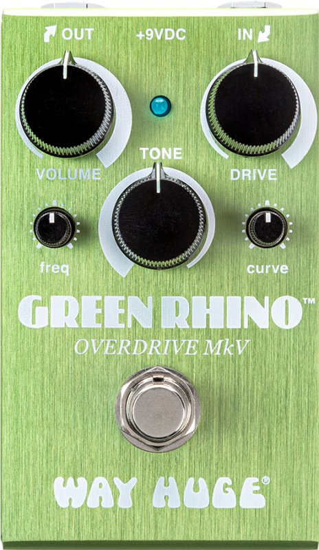 Way Huge Smalls Green Rhino Overdrive MkV Pedal WM22