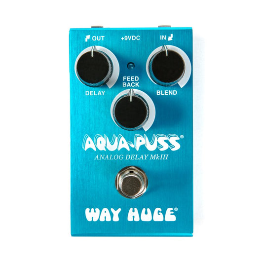 Way Huge Smalls Aqua Puss Analog Delay Pedal WM71