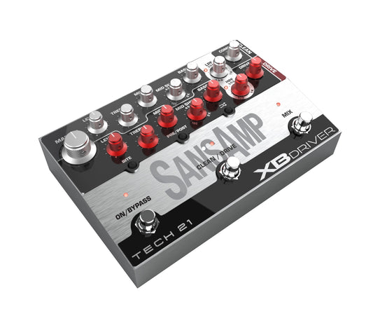 Tech 21 SansAmp XB Driver Bass Preamp Pedal