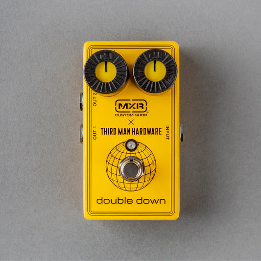 Third Man Hardware x MXR Double Down Pedal Limited Edition Yellow