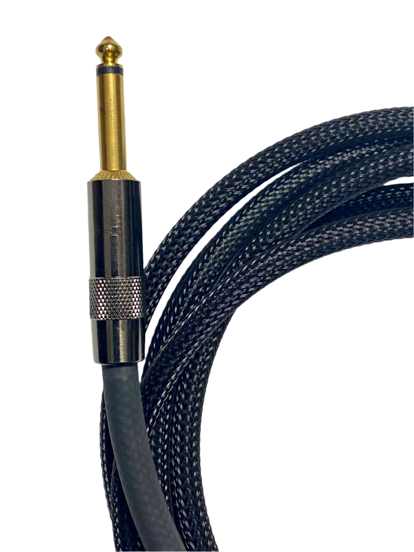Leprechaun Gold Instrument Cable (Blackest Black)