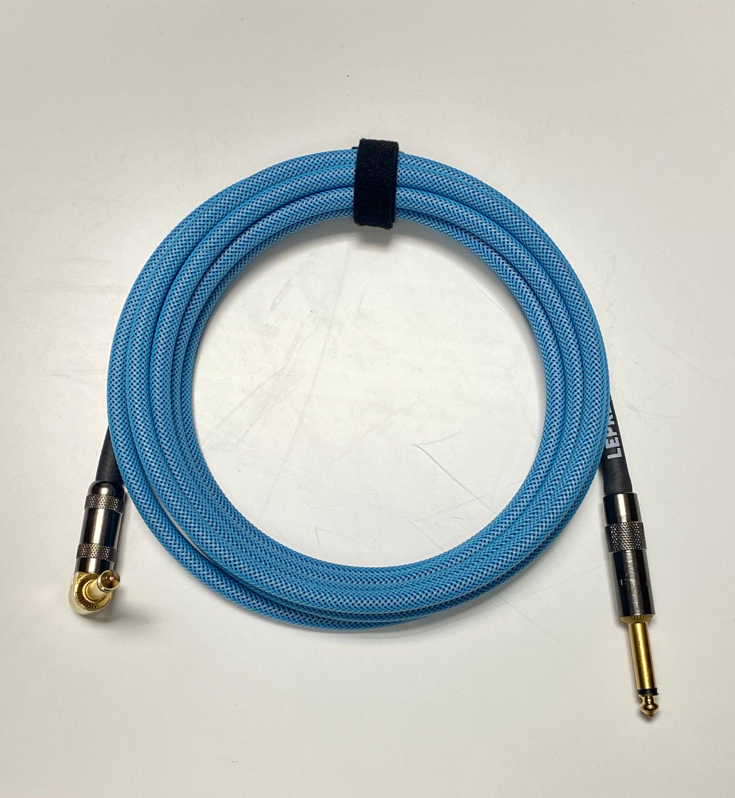 Leprechaun Gold Instrument Cable (Baby Blues)