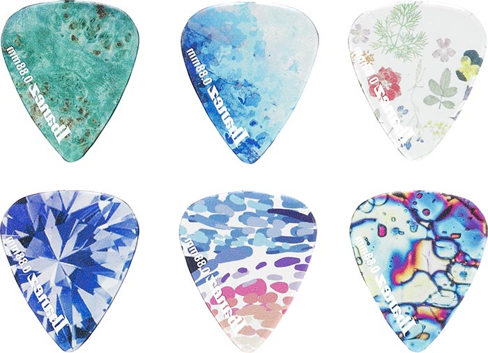 Ibanez PCP14MHC1 Kaleido Guitar Picks (6) 0.88mm