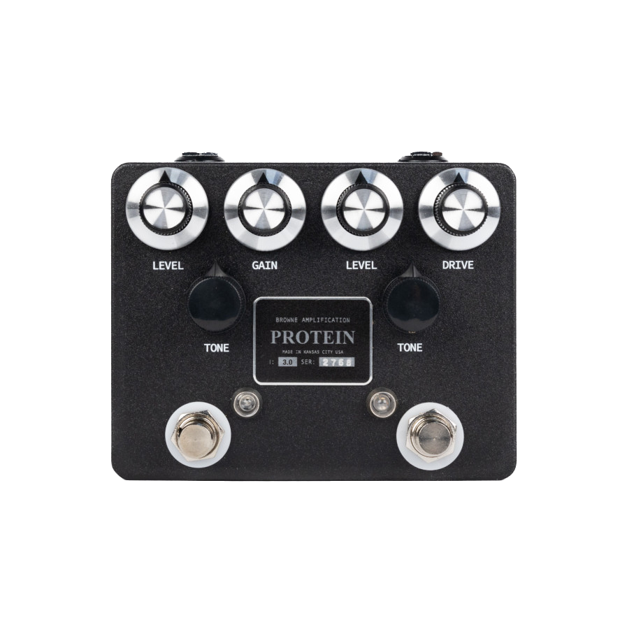 Browne Amplification Protein V3 Dual Overdrive Black