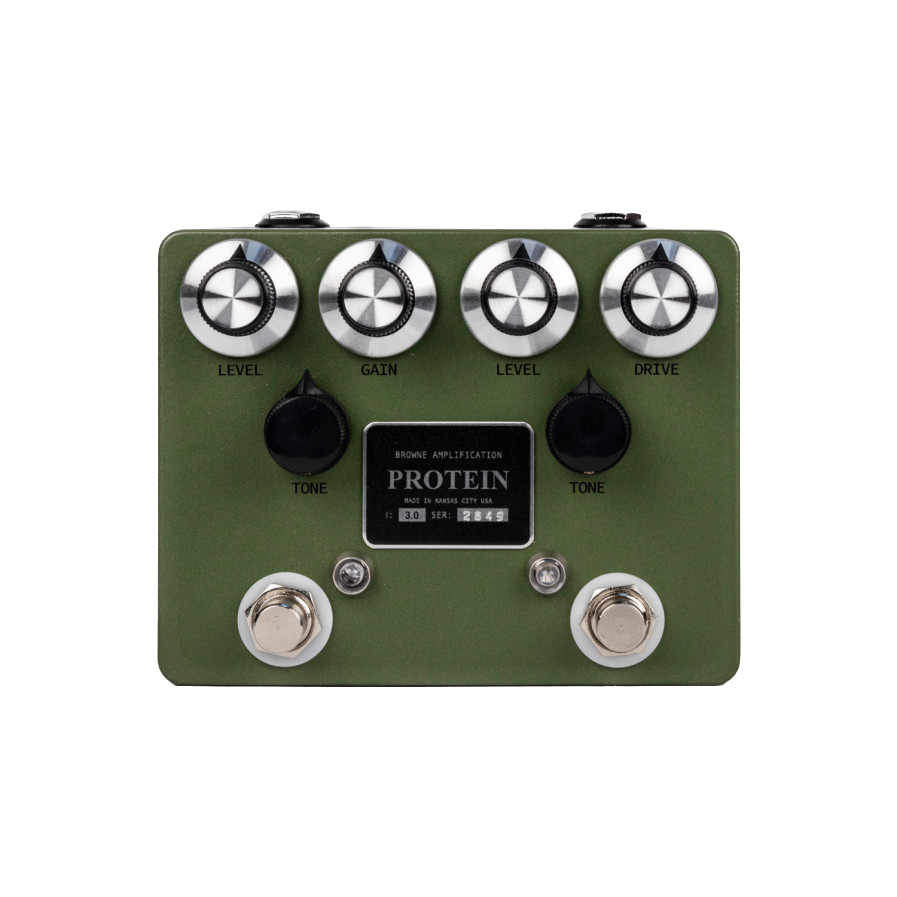 Browne Amplification Protein V3 Dual Overdrive Green