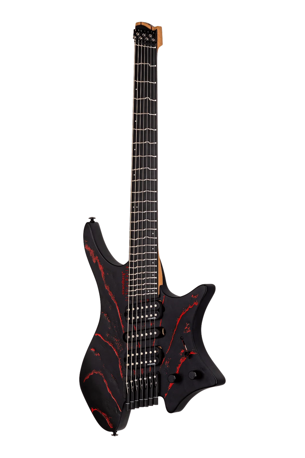 Strandberg Boden Singularity NX 7 String Electric True Temperament Red Blast