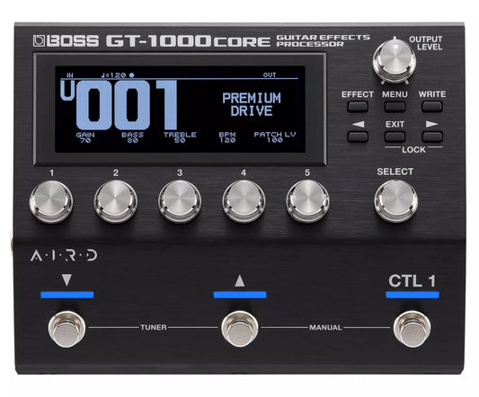 Boss GT-1000CORE Compact Guitar Effects Processor Pedal