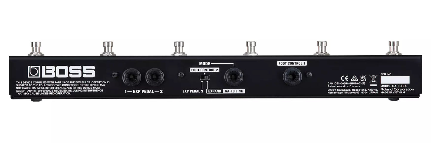 Boss GA-FC EX Foot Controller Pedal
