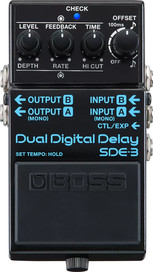 Boss SDE-3 Dual Digital Delay Pedal