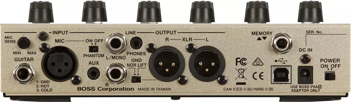 Boss VE-8 Acoustic Singer Vocal Processor Pedal