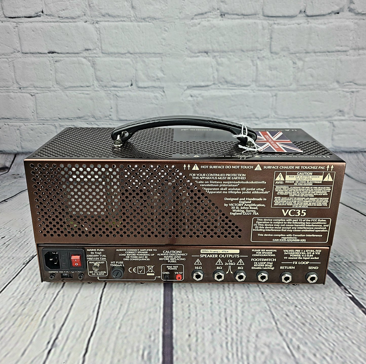 Victory Amplification The Copper VC35 35w/12w Tube Amp Head