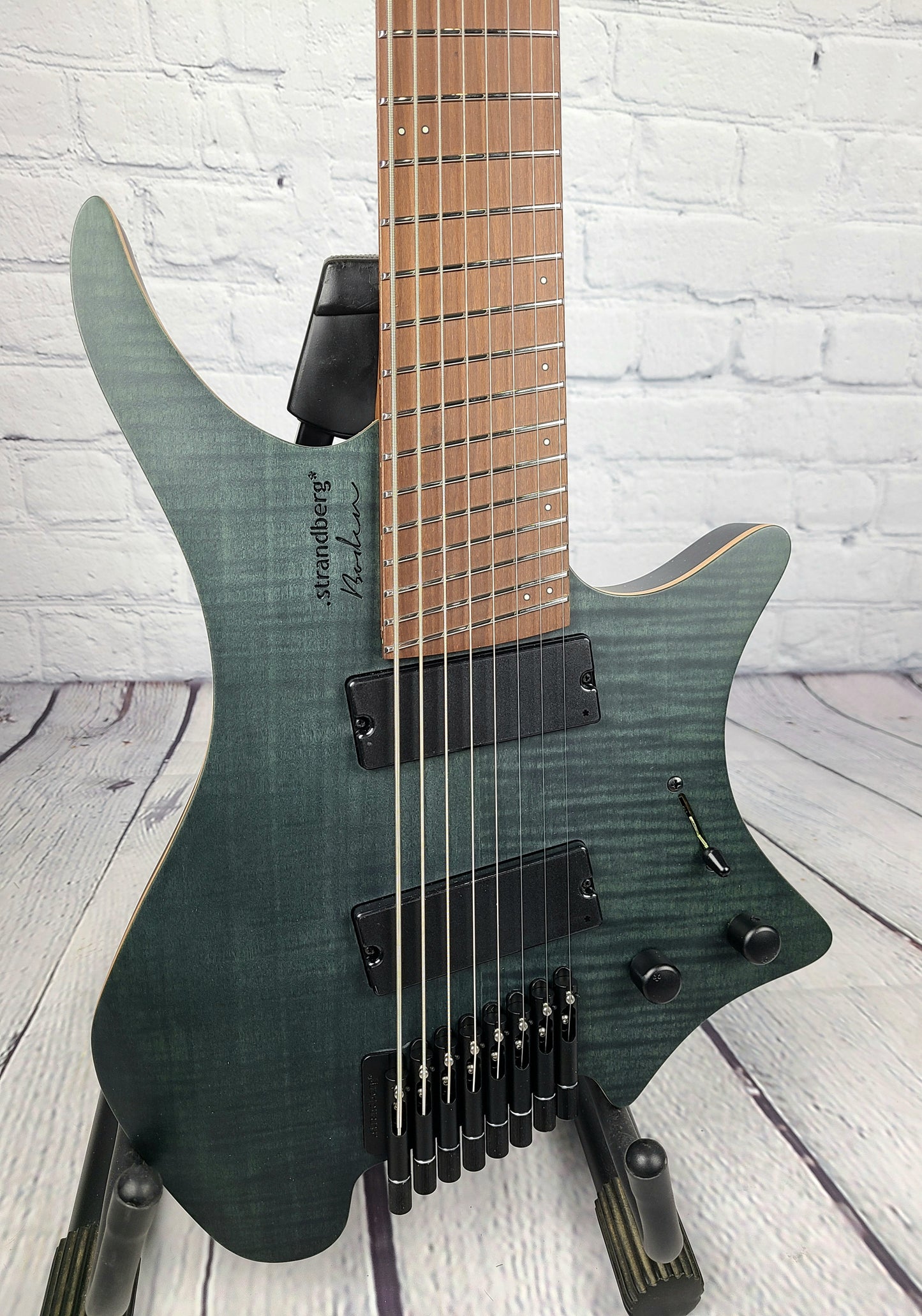 Strandberg Boden Standard 8 String Flame Maple Trans Black