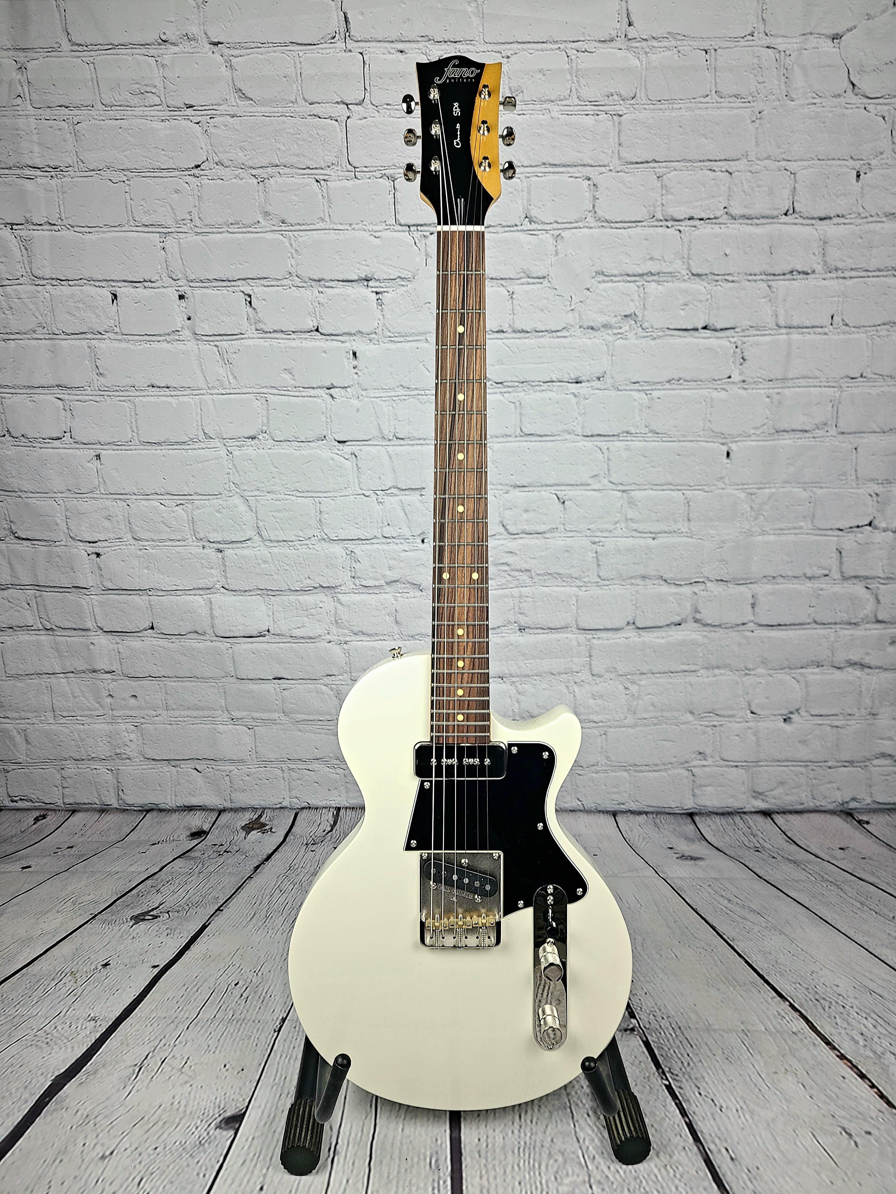 Fano Omnis SP6 Olympic White Electric Guitar – Guitar Brando