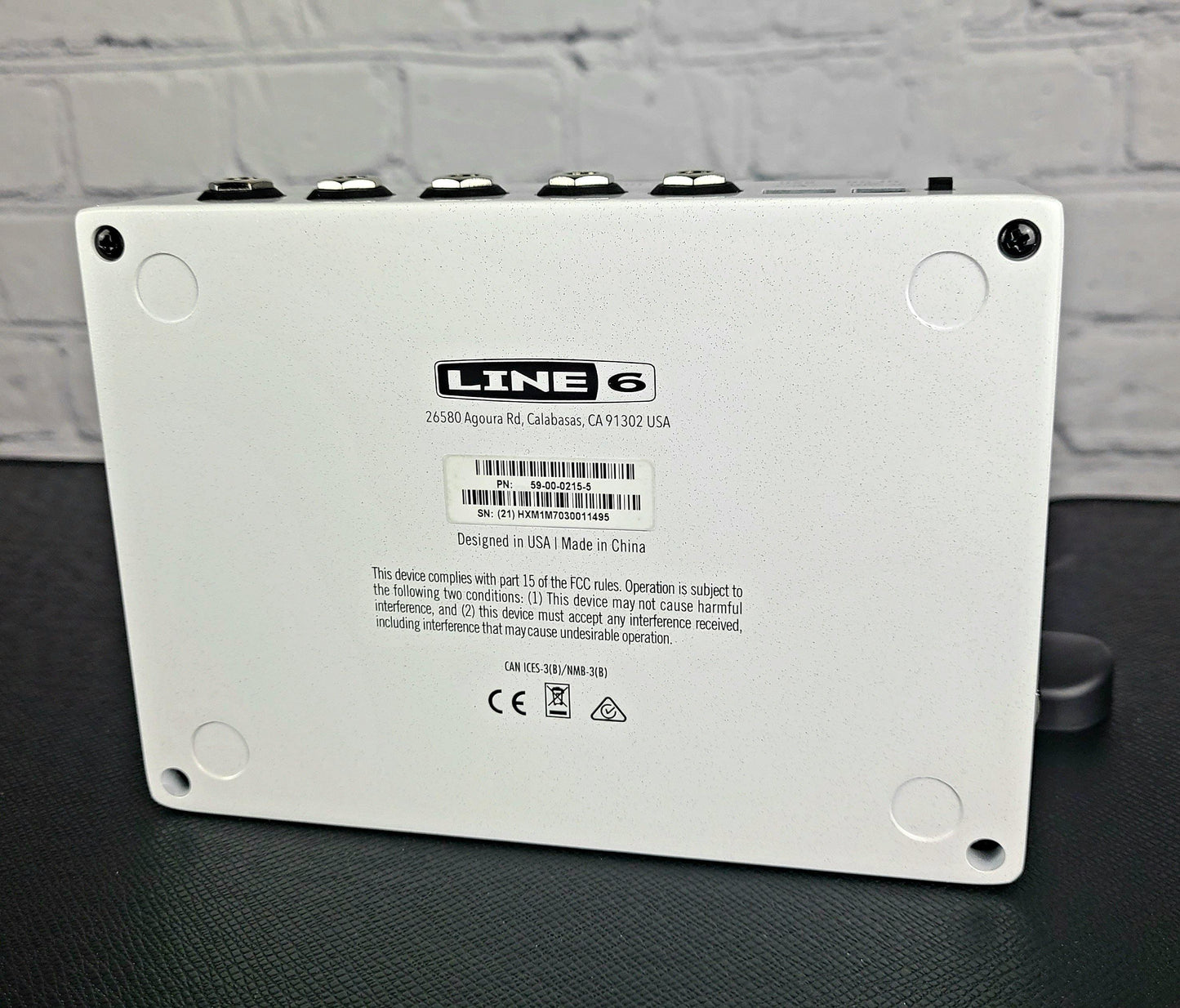 Line 6 HX Stomp Pedal Limited Edition White - Guitar Brando