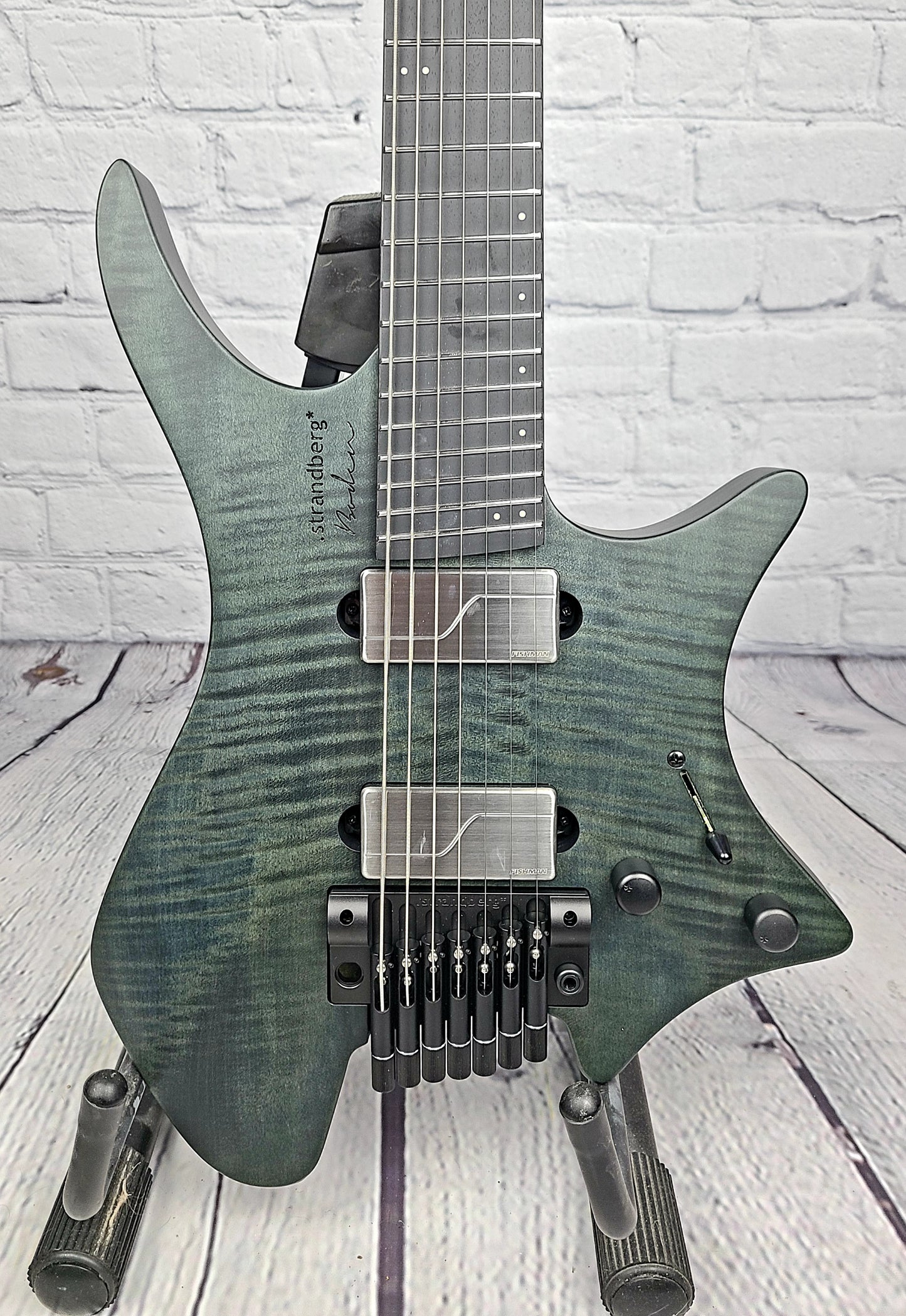 Strandberg Boden Prog 7 Trans Black Flame Top