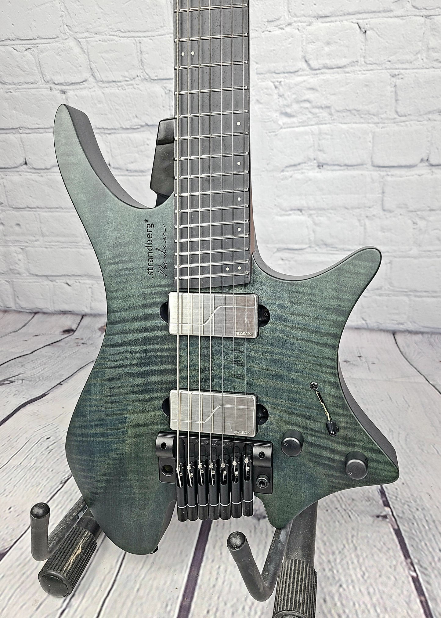 Strandberg Boden Prog 7 Trans Black Flame Top