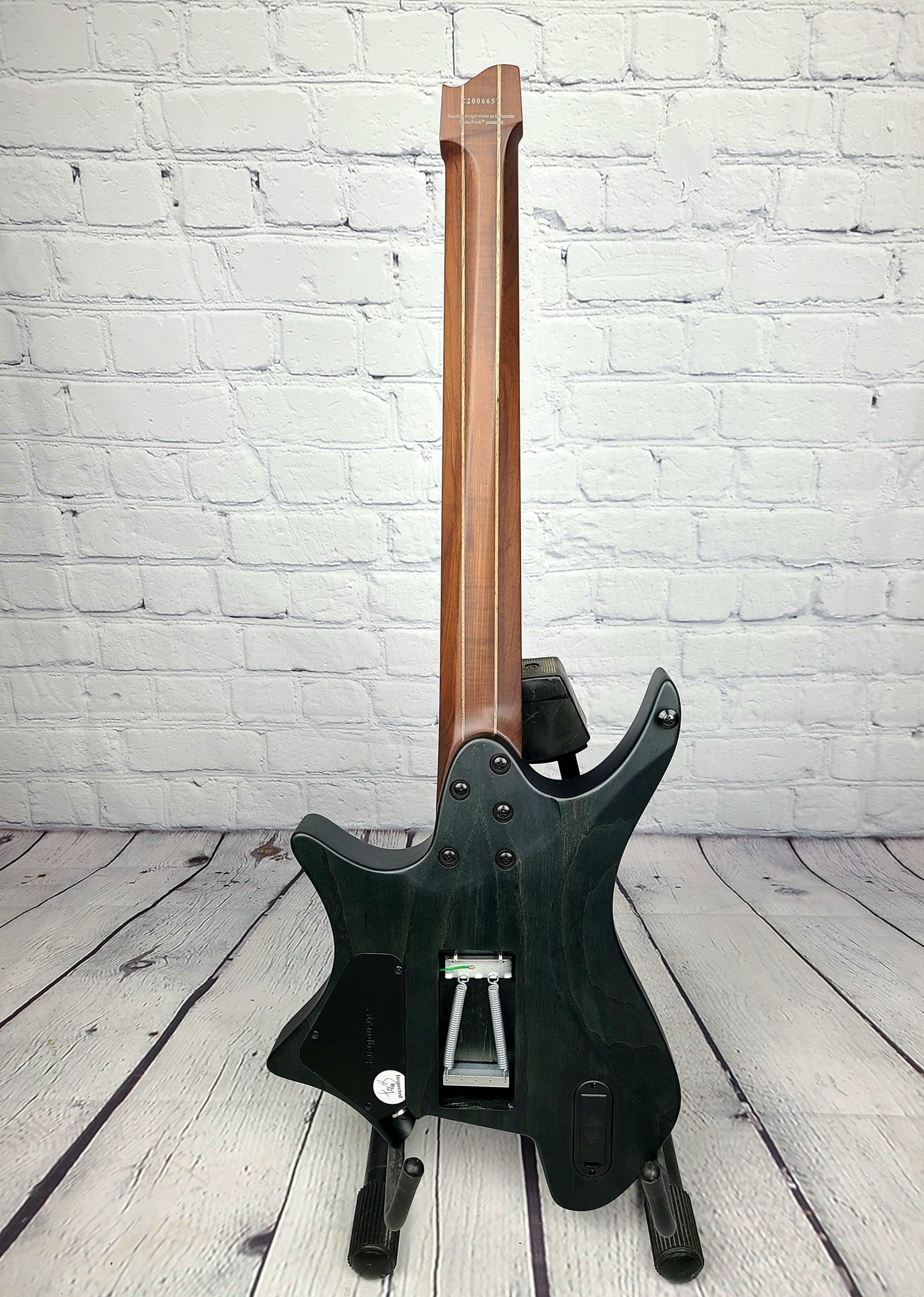 Strandberg Boden Prog 7 Trans Black Flame Top