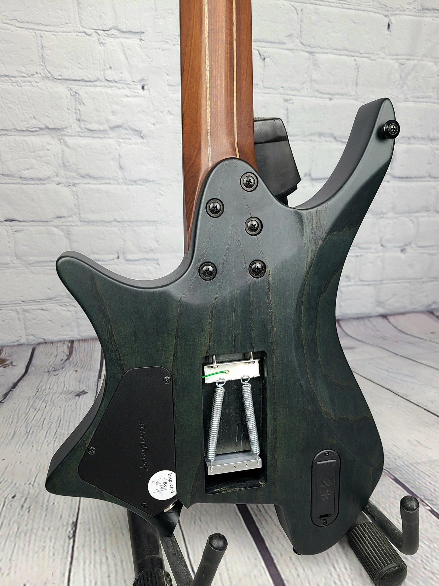 Strandberg Boden Prog 7 Trans Black Flame Top