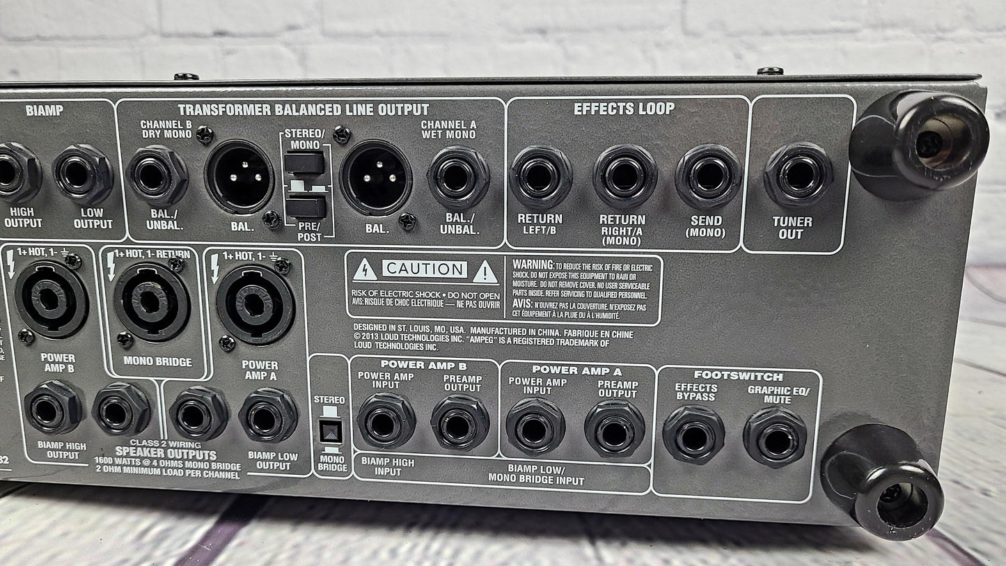 Ampeg SVT4-PRO Bass Amplifier Head - Guitar Brando