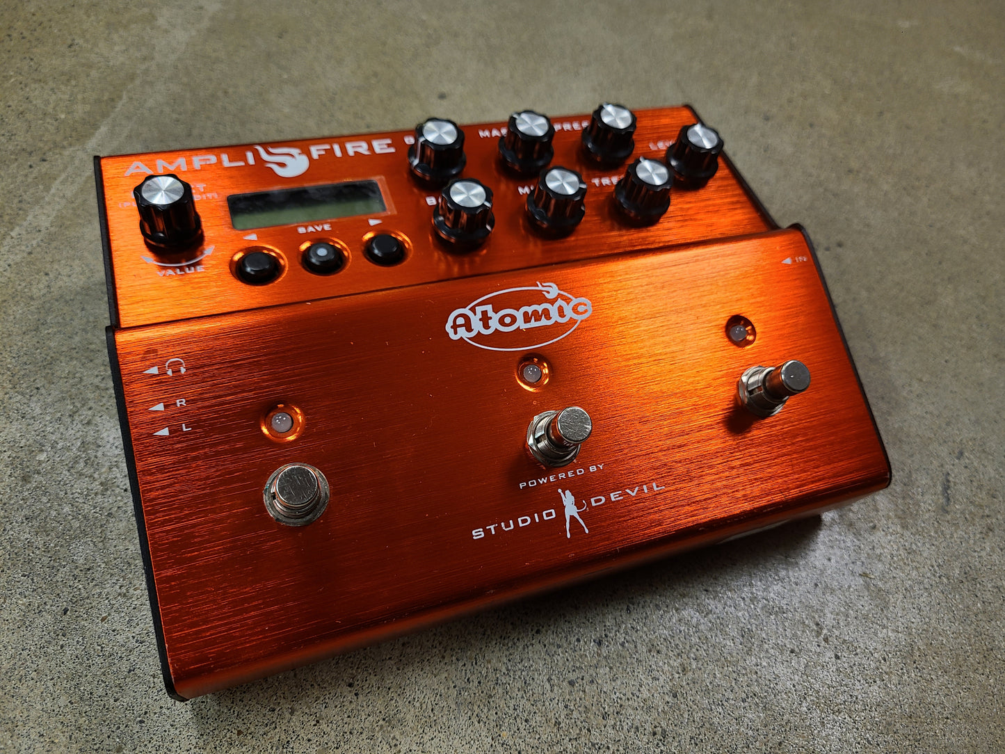 USED Atomic AmpliFIRE 3 Amp Sim & Multi-FX Pedal