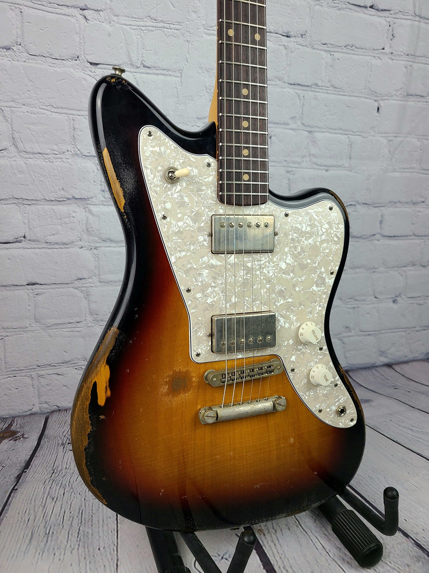 Fano JM6 Oltre Sunburst Rosewood Board USA - Guitar Brando