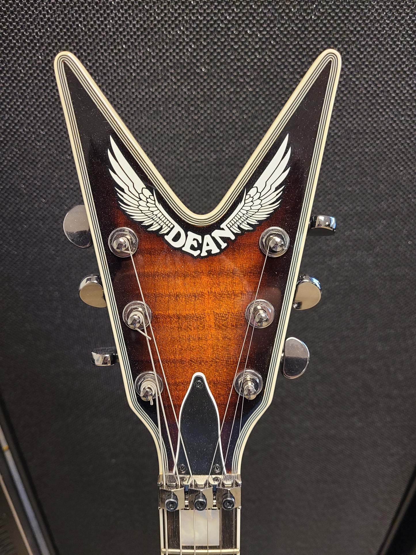 USED Dean Cadillac 1980 Tiger Eye Electric Guitar