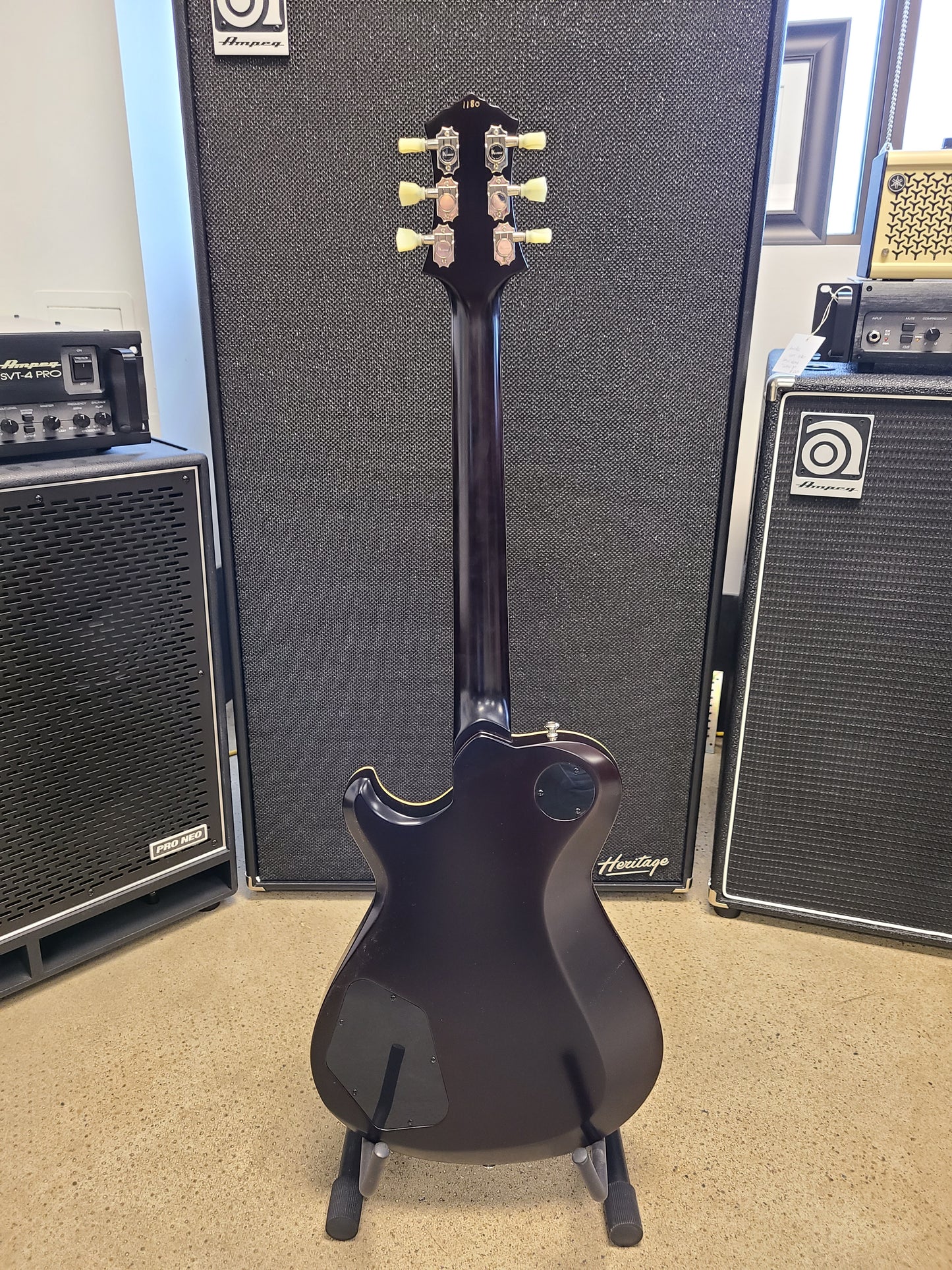 USED Knaggs Kenai Tier 3 Dark Tobacco Burst Single Cut Guitar