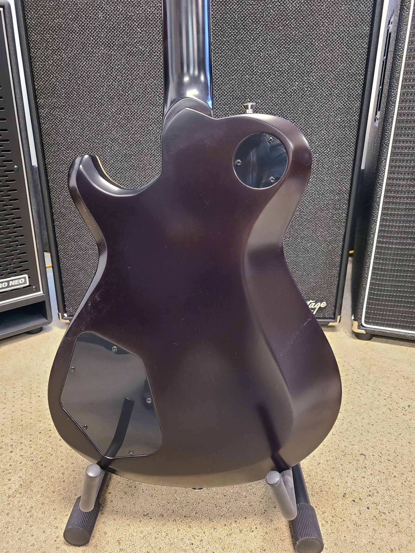 USED Knaggs Kenai Tier 3 Dark Tobacco Burst Single Cut Guitar